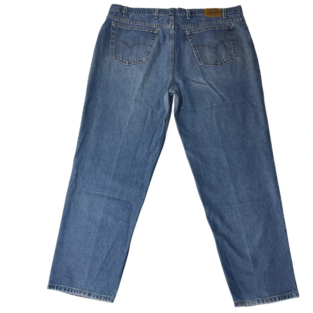 Vintage Levis 545 Jeans Mens 44*x32 Blue Loose Fit Straight Leg Skater 90s
